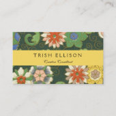 Cloisonne China Patter Asian Oriental Visitenkarte (Vorderseite)