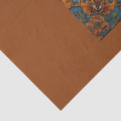 Cloisonne Frog on Lily Pad Tissue & Decoupage Pape Seidenpapier (Ausschnitt)