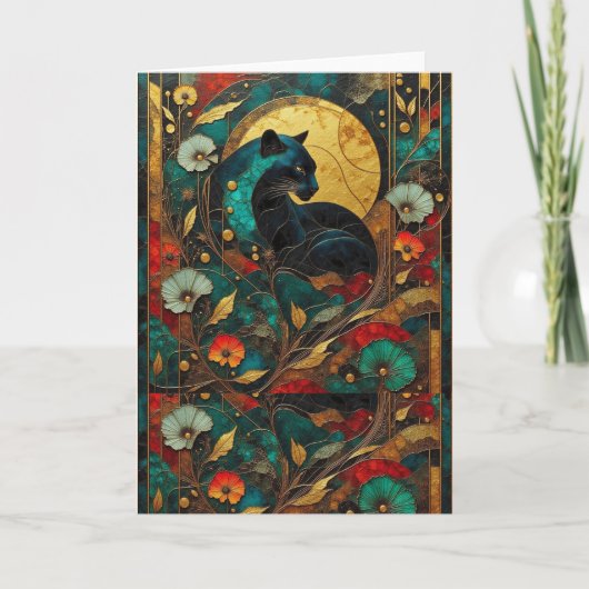 Cloisonné Karte (Vorderseite)
