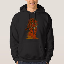 Cloisonne-Kunst Tiger auf dem Dschungelpfad