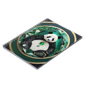 Cloisonne Panda Notizblock (Linke Seite)