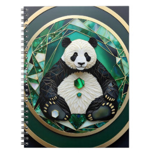 Cloisonne Panda Notizblock