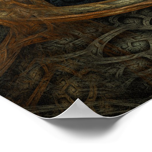 "Cloistered Worlds" Fine Art Print Poster (Ecke)