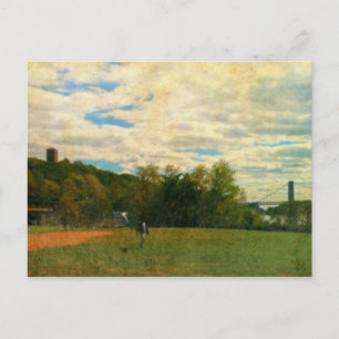 Cloisters und George Washington Bridge Postkarte