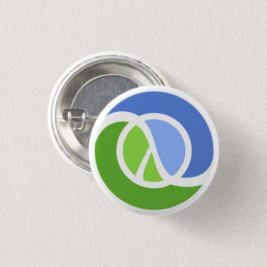 Clojure Logo Button (Vorne & Hinten)