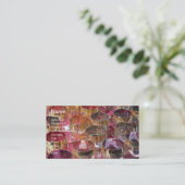 Clolored Glasses Business Card Visitenkarte (Stehend Vorderseite)