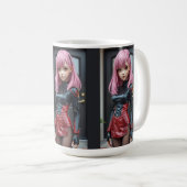 Clone Cyborg Girl Kaffeetasse (VorderseiteRechts)