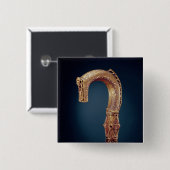 Clonmacnoise Crozier, Landkreis Offaly, Button (Vorne & Hinten)