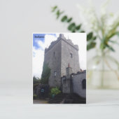 Cloonacuneen Castle, Grafschaft Galway, Irland. Postkarte (Stehend Vorderseite)