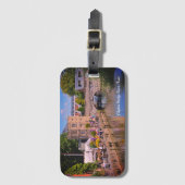 Clopton Bridge River Avon Stratford Upon Avon Gepäckanhänger (Vorderseite Vertikal)