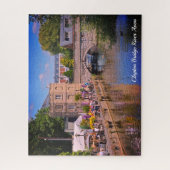 Clopton Bridge und Pub Stratford Upon Avon Puzzle (Vertikal)