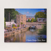 Clopton Bridge und Pub Stratford Upon Avon Puzzle (Horizontal)