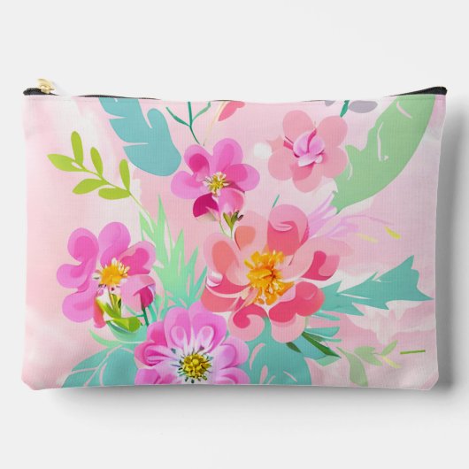 Cloroful Blumenstrauß Zubehör Pouch Zubehörtasche (Vorderseite)