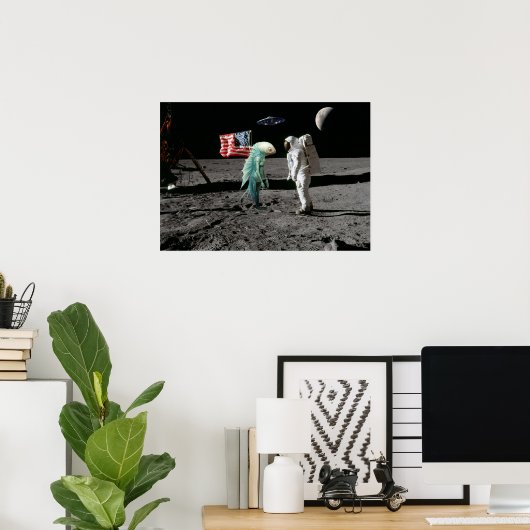 Close Encounter. Poster (Heimbüro)