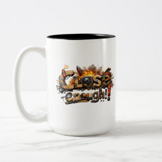 Close Enough Konstruktionsbecher Zweifarbige Tasse