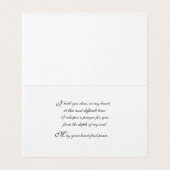 Close in my heart... Sympathy / Thinking of You (Innenseite Aufgefaltet)