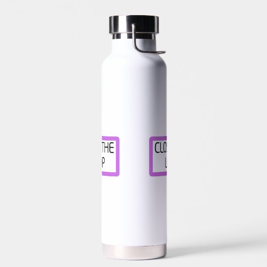 Close the Loop | Isolierte Wasserflasche Trinkflasche (Links)