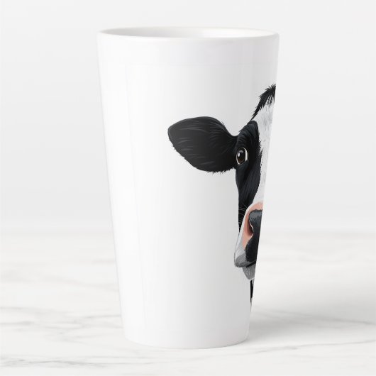 Close-Up Cow Curiosity Milchtasse (Vorderseite)