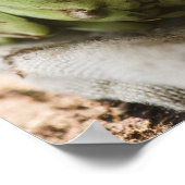 Close up of artichoke poster (Ecke)