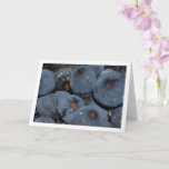 Close-up of Fig Fruit Karte<br><div class="desc">Close-up of Fig Fruit Greeting Card. You can easily customize this product for free if you would like to add wording or change the color of the background.</div>