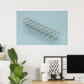 Close-up of medical stent poster (Heimbüro)