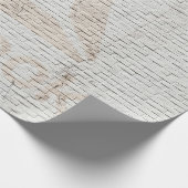 Close-up photo of Reebok logo on wall Geschenkpapier (Ecke)