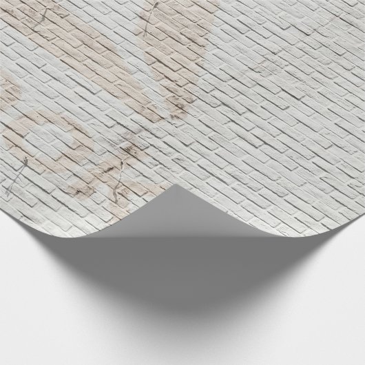 Close-up photo of Reebok logo on wall Geschenkpapier (Ecke)