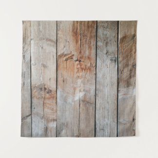 Close up photo of wooden panel wandteppich