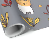 Close-Up Portrait of a Sweet-Faced Dog Geschenkpapier (Rolleneckpunkt)