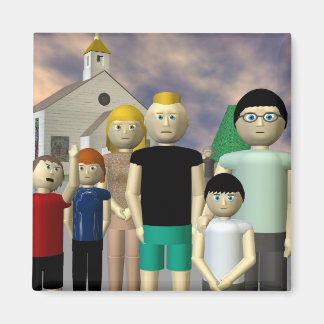 Closed Beach-Magnet Magnet