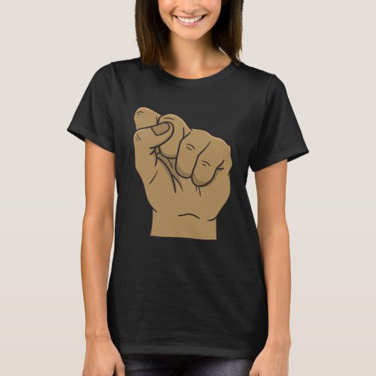 Closed Fist Resistance Opposition T-Shirt (Vorderseite)