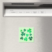 Closed Kleeblatt Irish Green Spring St Patrick Day Magnet (In Situ (Geschirrspüler))