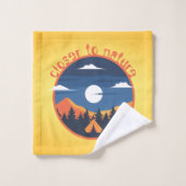 Closer to nature badhandtuch set (Waschlappen)