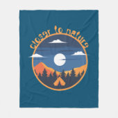 Closer to nature fleecedecke (Vorderseite)