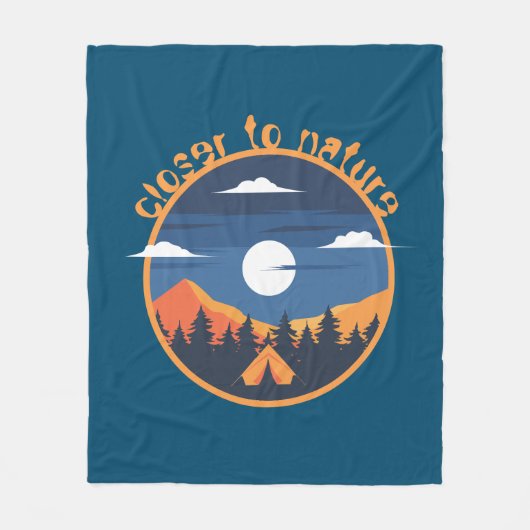 Closer to nature fleecedecke (Vorderseite)