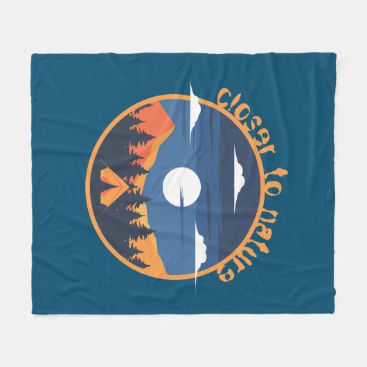 Closer to nature fleecedecke (Vorderseite (Horizontal))