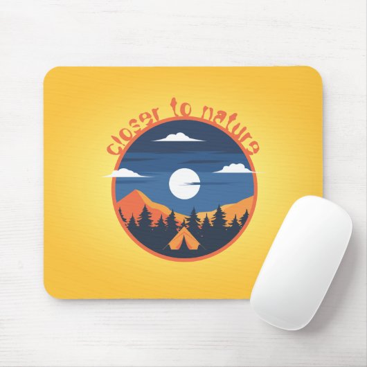 Closer to nature mousepad (Mit Mouse)
