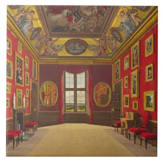 Closet des Königs, Windsor Schloss, von Fliese (Vorderseite)