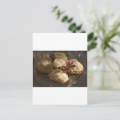 Closeup-Cupcakes Postkarte (Stehend Vorderseite)