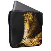 CLOSEUP FOTO LEOPARD LAPTOPSCHUTZHÜLLE (Vorne Rechts)