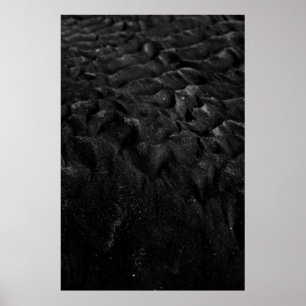 Closeup photo of sand poster