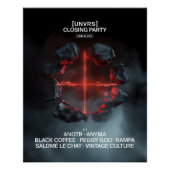 Closing Party [UNVRS]  Poster (Vorderseite)