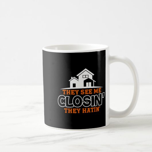 Closing S Like A Boss Real Estate Funny Realtor Kaffeetasse (Rechts)
