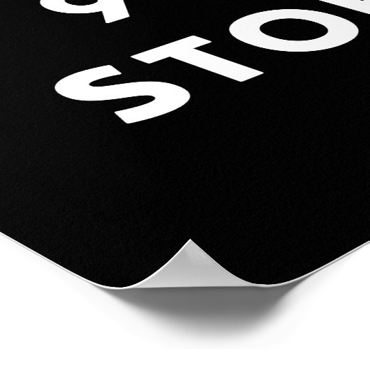 Closing-Sign für große Geschäfte, bis zu 90 % Raba Poster (Ecke)