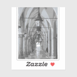 Cloth Hall Kraków, Polen Aufkleber