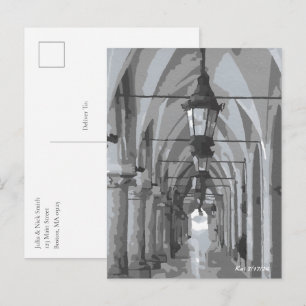 Cloth Hall Kraków, Polen Postkarte