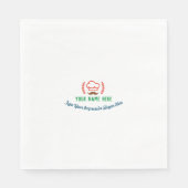 Cloth Napkin Serviette (Vorderseite)