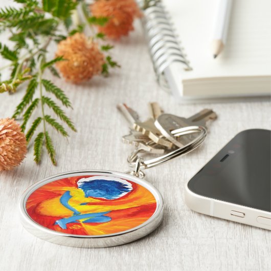 Cloth of Fire Schlüsselanhänger (Seite)