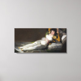 Clothed Maja (von Francisco Goya) Leinwanddruck