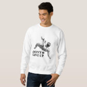 clothes “don't give up” sweatshirt (Vorne ganz)